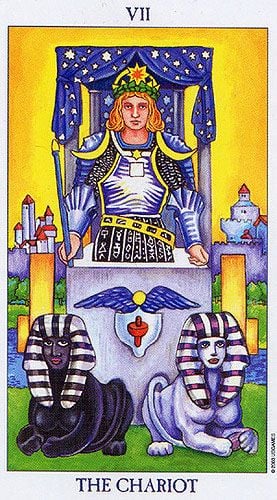 Chariot as Soulmate or Twin Flame Tarot Card Meaning Sibyl Tarot