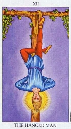 Hanged Man as a Woman Tarot Card Meaning Sibyl Tarot