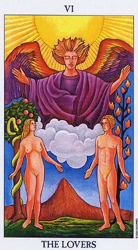 Lovers as Feelings Tarot Card Meaning Sibyl Tarot