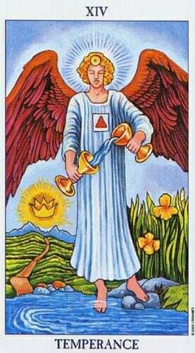 Temperance as Break Up Tarot Card Meaning Sibyl Tarot