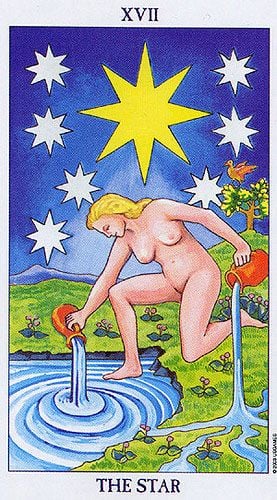 Star as a Woman Tarot Card Meaning Sibyl Tarot