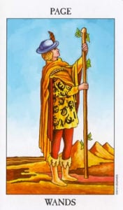 Page of Wands Tarot Card Meaning