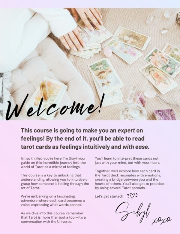 Learn to Read Tarot Cards as Feelings - Image 2